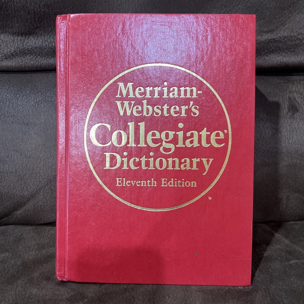 Marian-Webster's Collegiate Dictionary Eleventh Edition Hardcover Book 2007